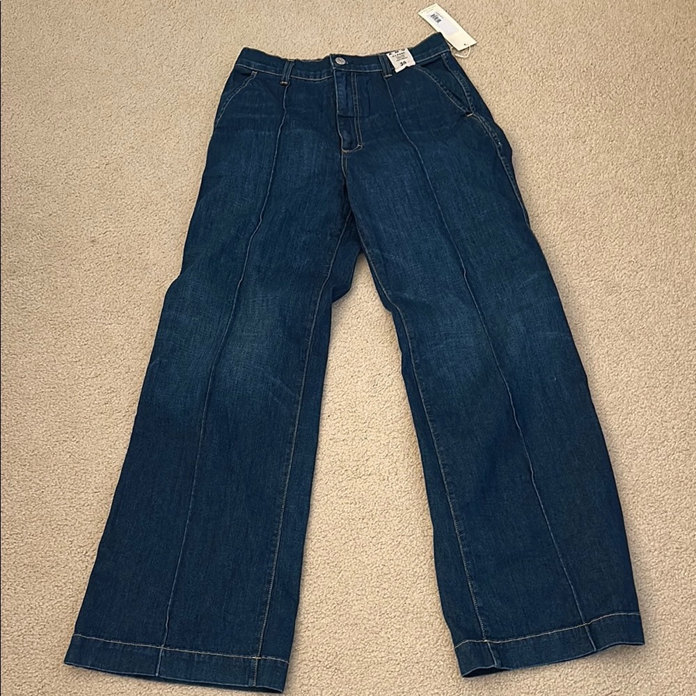 AMO High Rise Women's Jeans - Dark Blue
